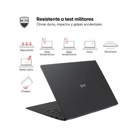 LG 14Z90S-G.AA55B Portátil Gram Ultraligero Intel Core Ultra 5-125H, 16GB RAM, 14" WQXGA IPS Antireflejos, Windows 11 LG 14Z90S-G.AA55B Portátil Gram Ultraligero Intel Core Ultra 5-125H, 16GB RAM, 14" WQXGA IPS Antireflejos, Windows 11